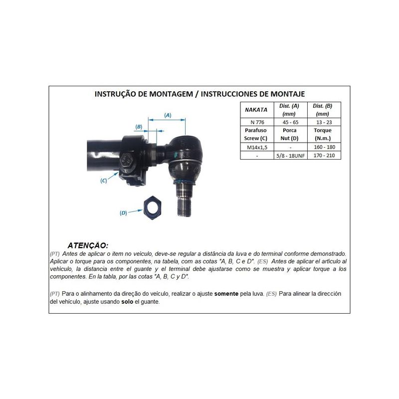 Desenho técnico -  - Fabricante